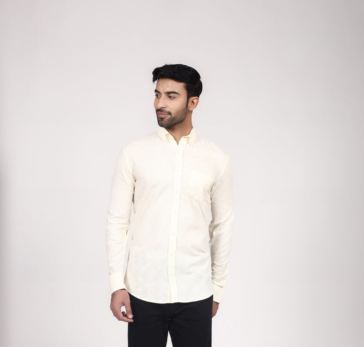 Linen Shirt - Cream