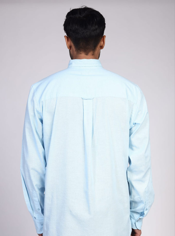 Linen Shirt - Light Blue