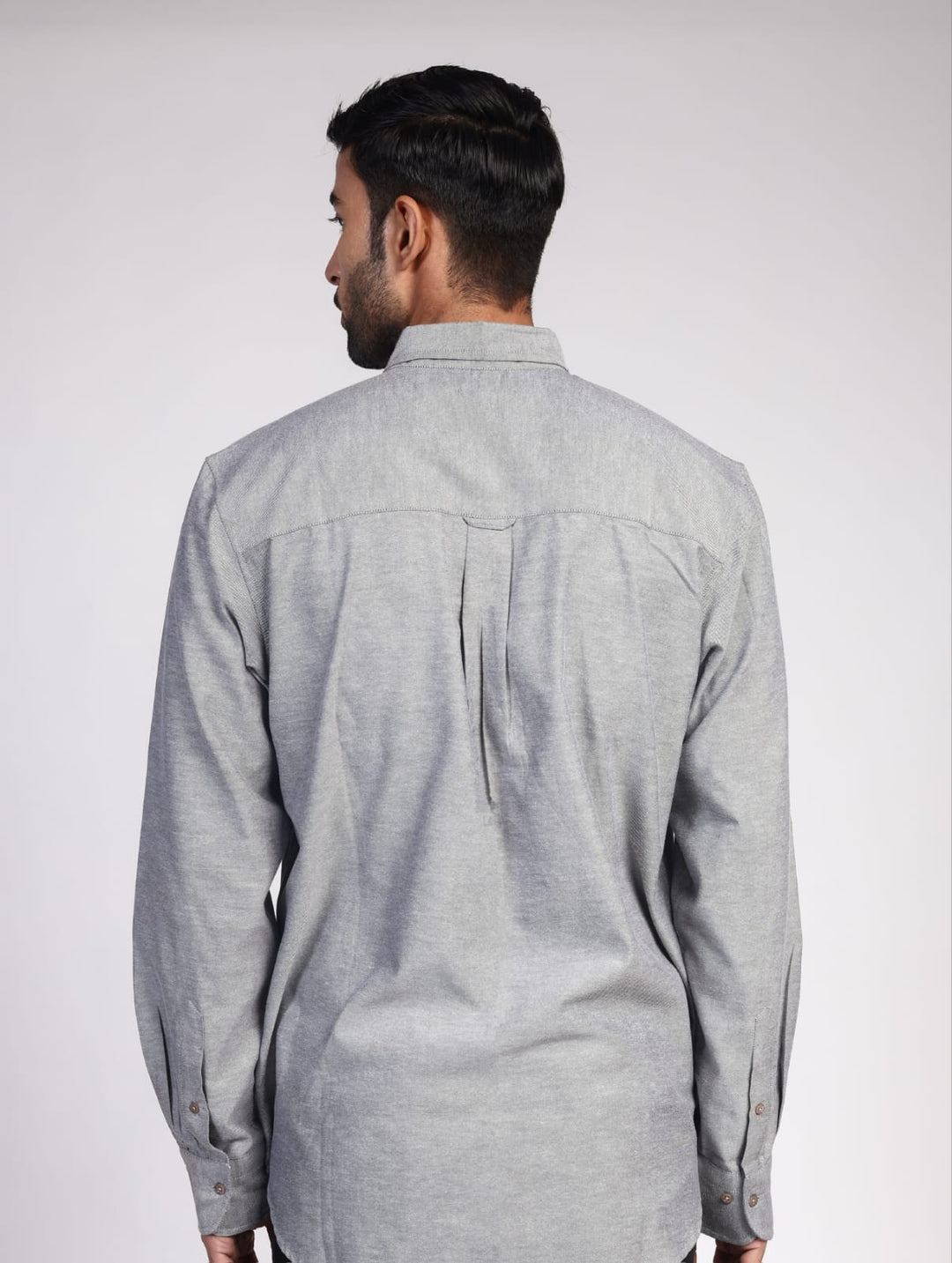 Oxford Shirt -  Dark Grey