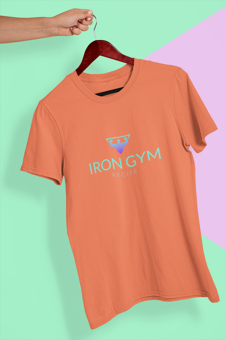 Iron Gym Printed Tshirt by UQ(Black)