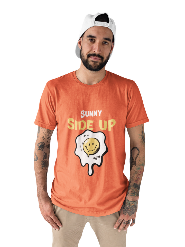 Sunny sideup Printed Tshirt by UQ(Sunset)