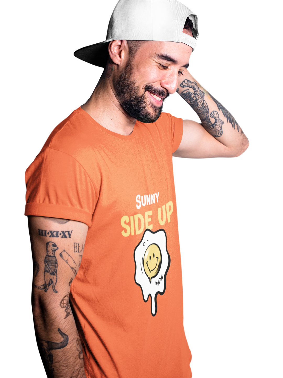 Sunny sideup Printed Tshirt by UQ(Sunset)